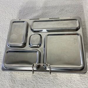 PlanetBox Stainless Steel Compartment Tray Reusable Rover Lunch Box Bento Box
